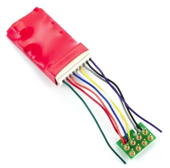 6 fn Pro DCC Decoder 8 pin