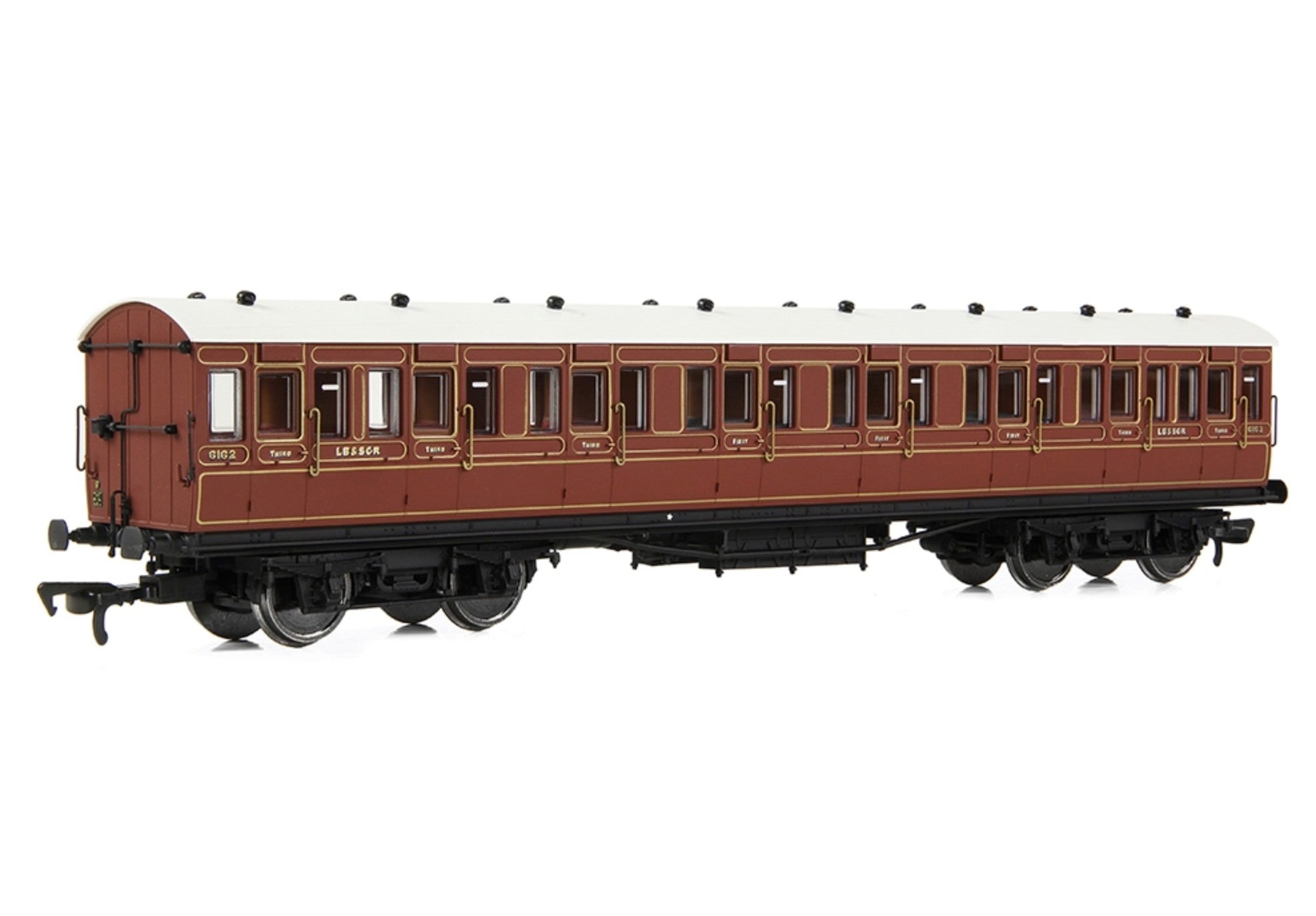 E86027 - 54ft non-Corridor Composite LBSCR Raw Umber