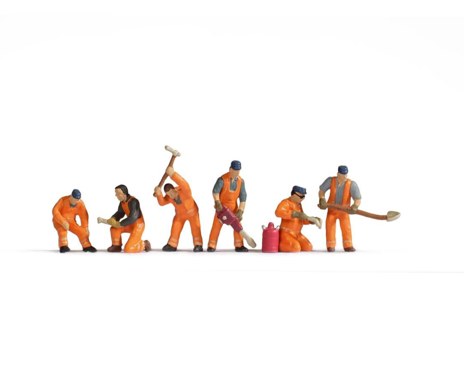 Railway Track Workers (6) Figure Set