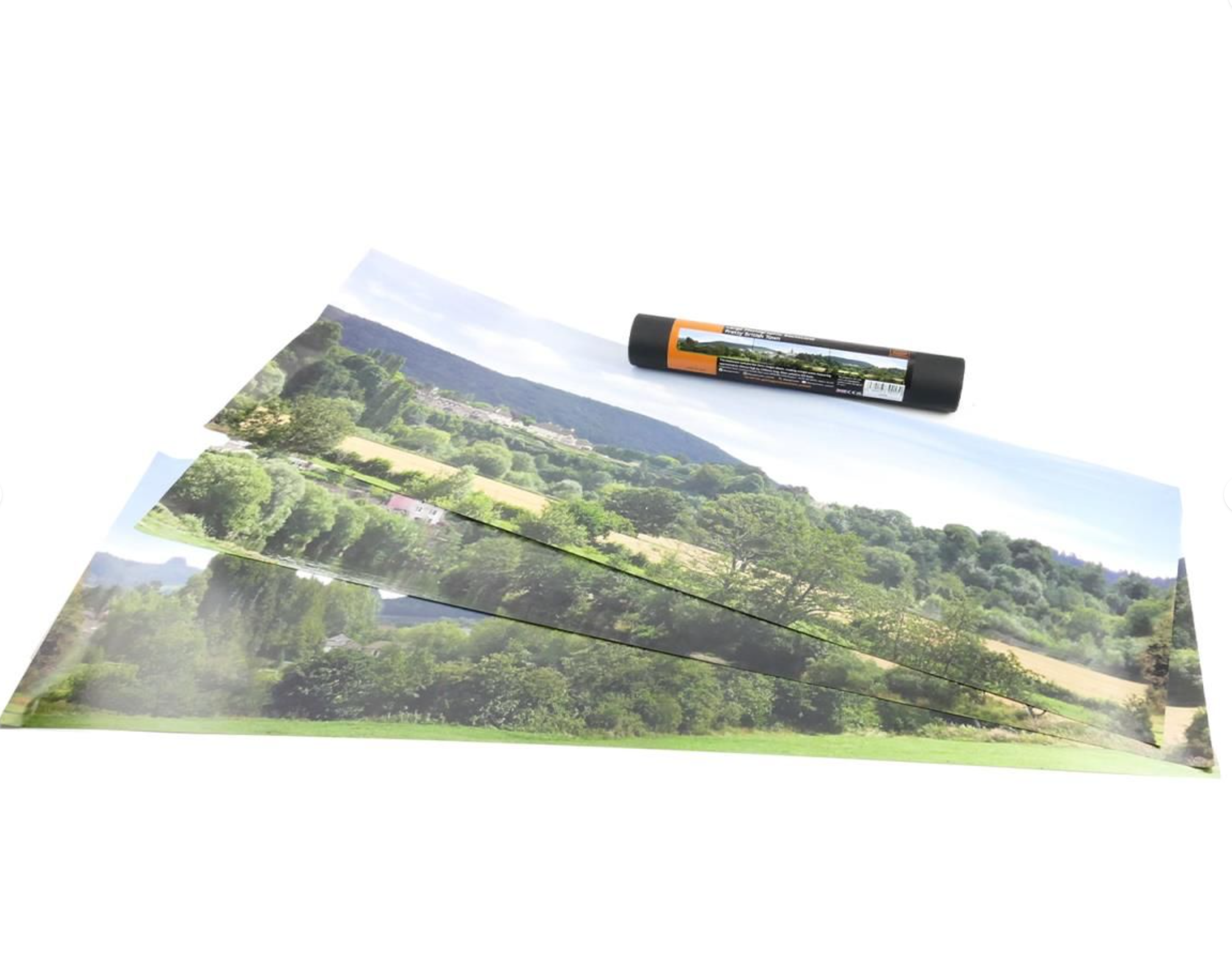 Pretty British Town Large Photo Backscene (2744x304mm)