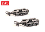 GR-106 - Pair of Arch Bar Freight Bogies