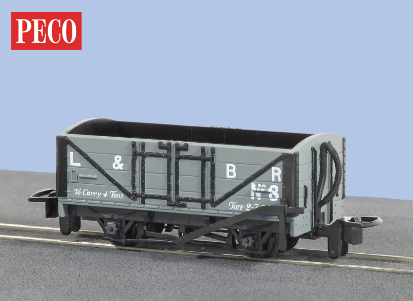 L&B 4 Wheel Open Wagon, L&B Livery No 8