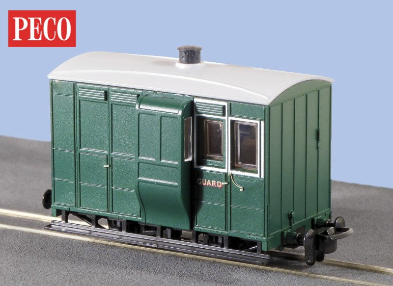 Freelance 4 Wheel Brake van with buffers