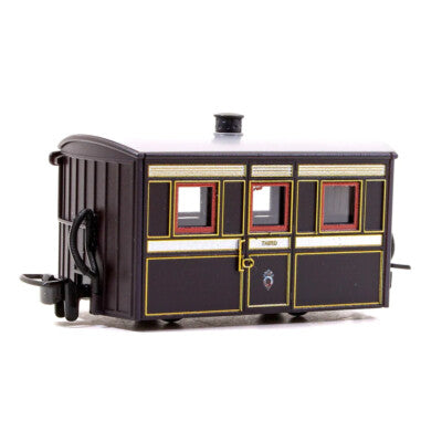 4-wheel Ffestiniog 'Bug Box' third class coach