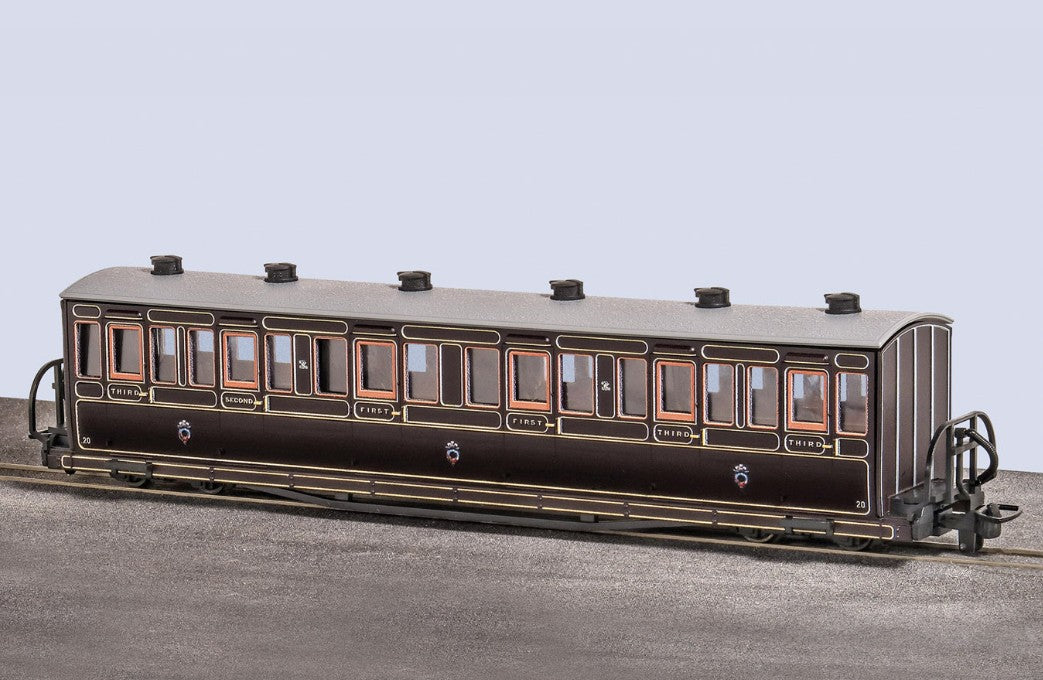 FR Long Bowsider Coach 20 Victorian Livery