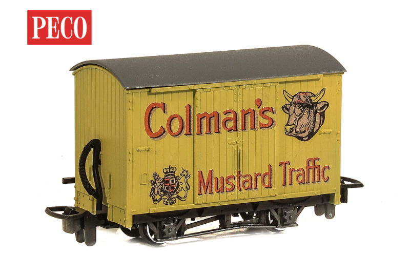 Box Van Colmans Mustard