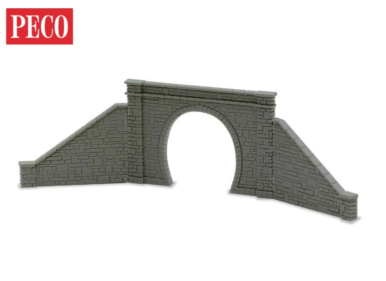 Tunnel Mouth & Walls, stone type, single track