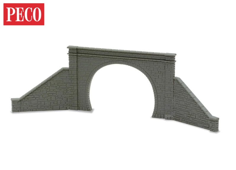 Tunnel Mouth & Walls, stone type, double track