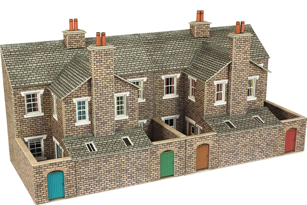 Low Relief Terraced House Backs Stone