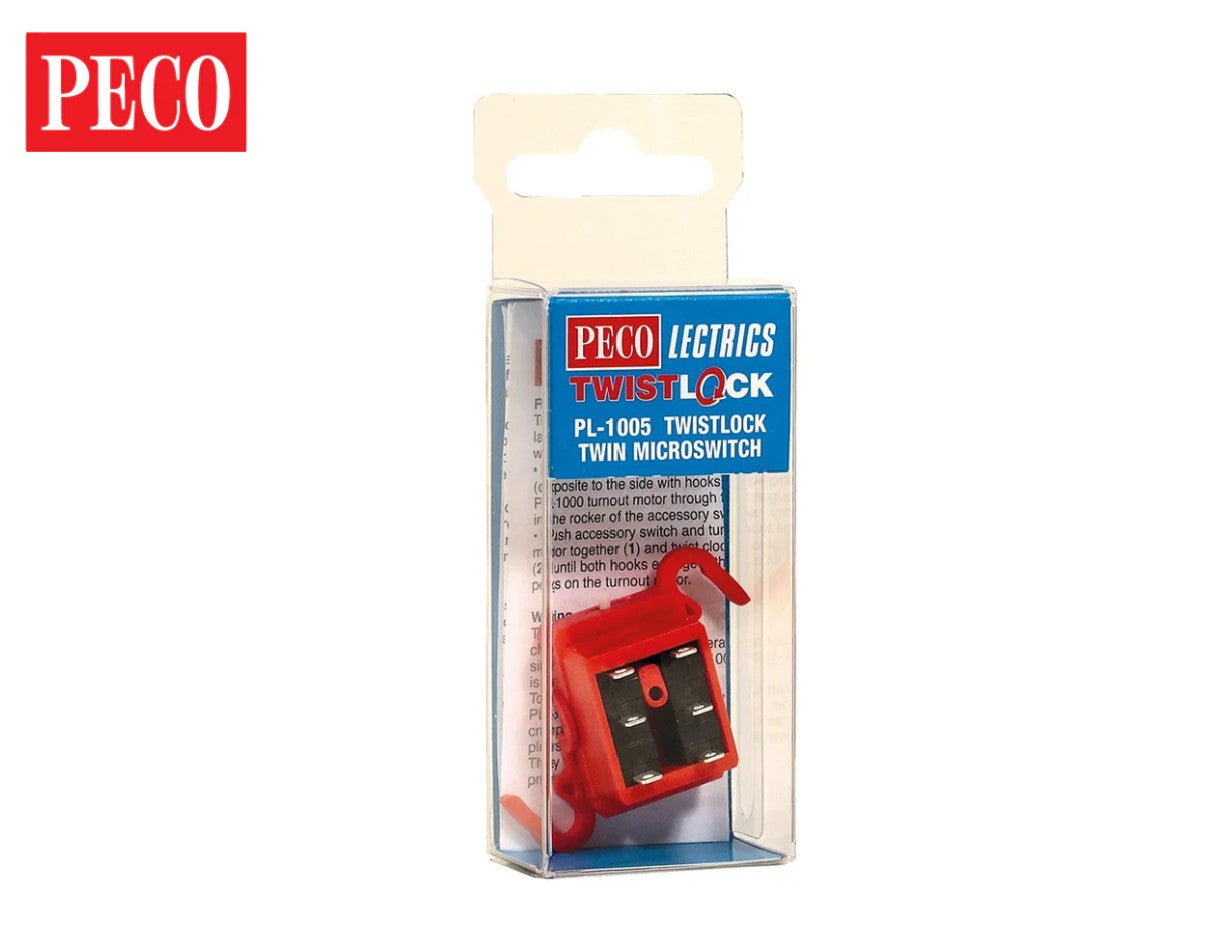 PL-1005 Twistlock Twin Microswitch