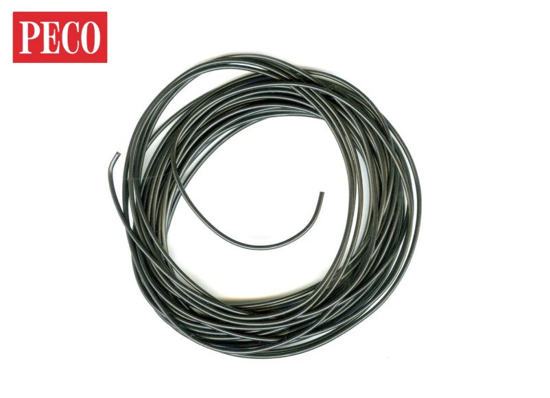 PL-38BK - Electrical Wire, Black, 3 amp, 16 strand