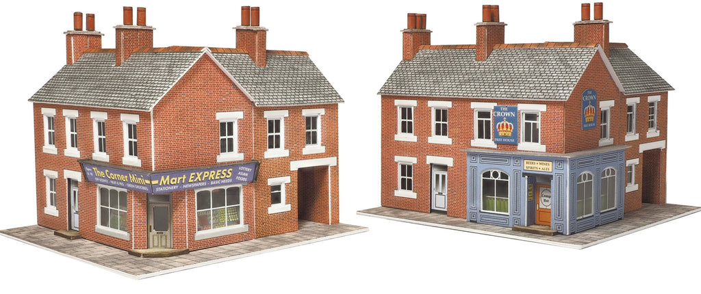 PN116 - Corner Shops, Red Brick