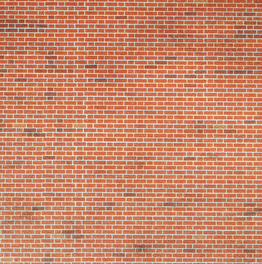 PN900 - N Scale Red Brick Sheets