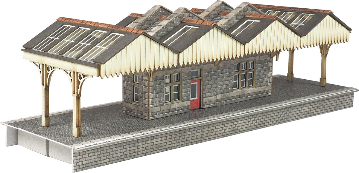 PN922 - N Scale Island Platform Building