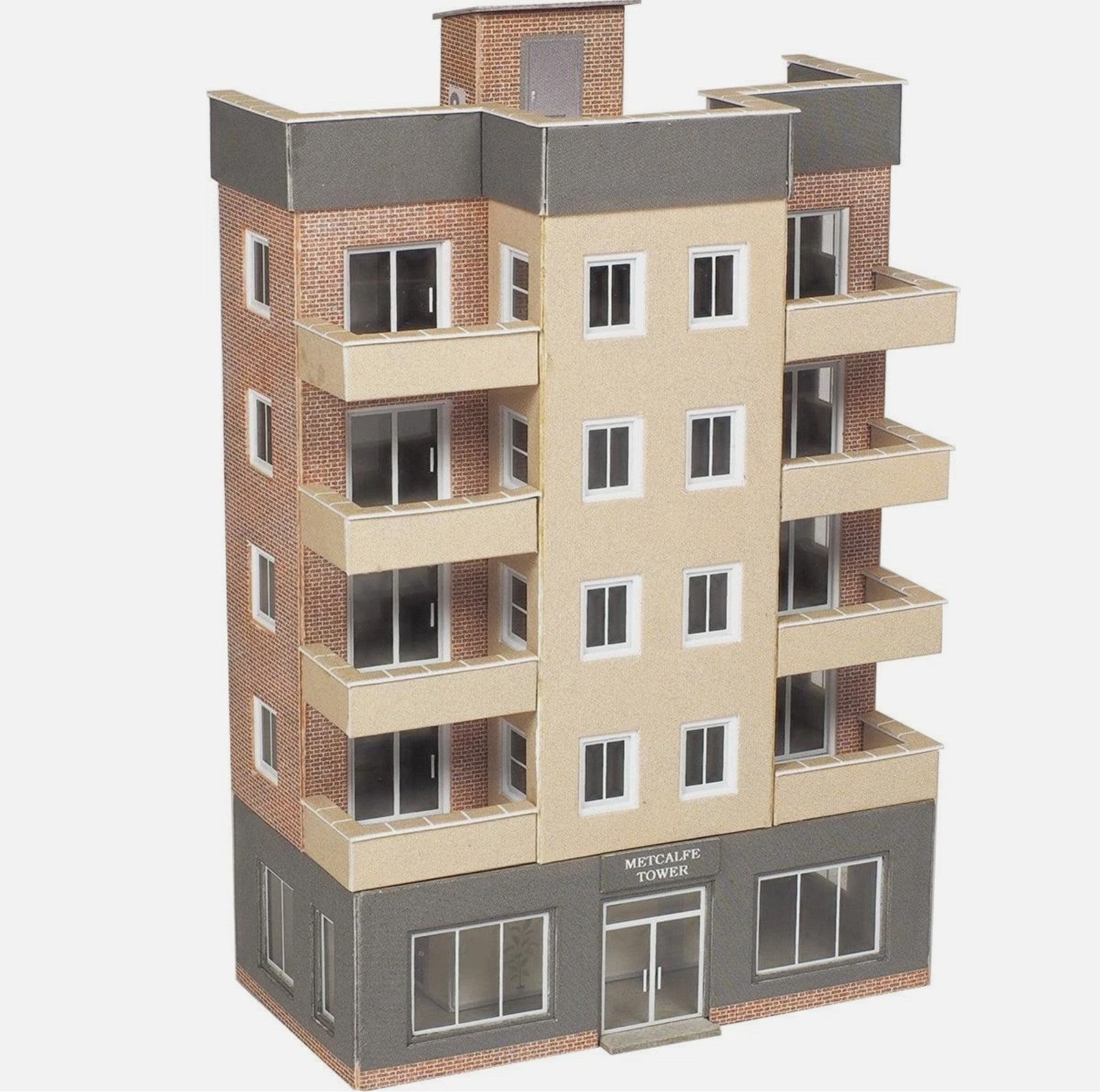 PN960 - N Scale Low Relief Tower Block
