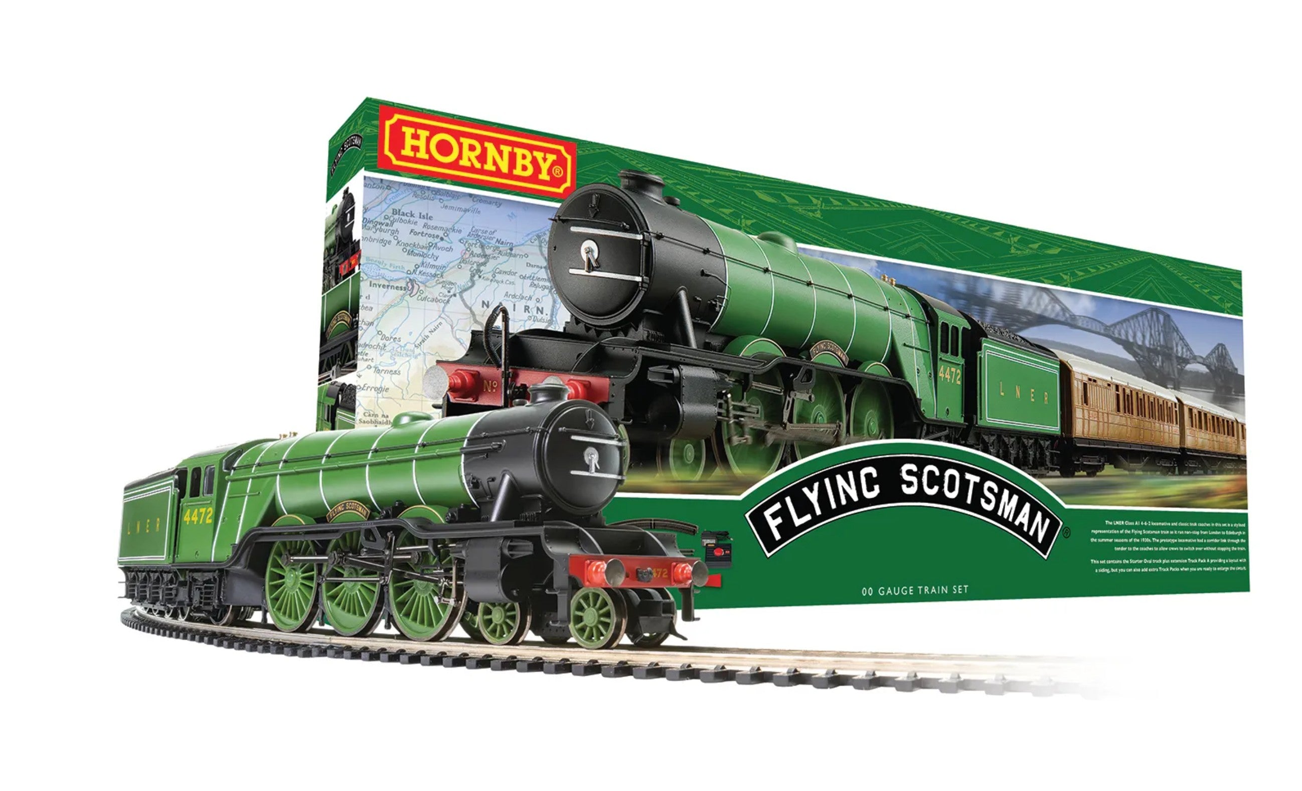 R1255M - Flying Scotsman Train Set
