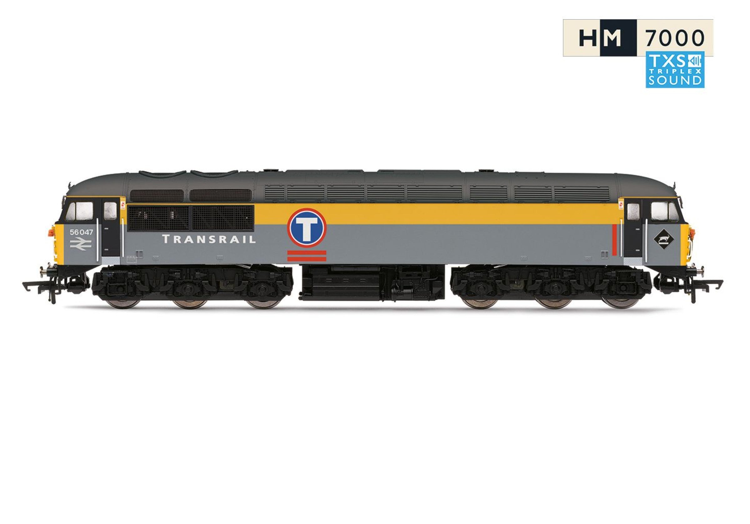 Transrail Class 56 56047 - DCC Sound Fitted