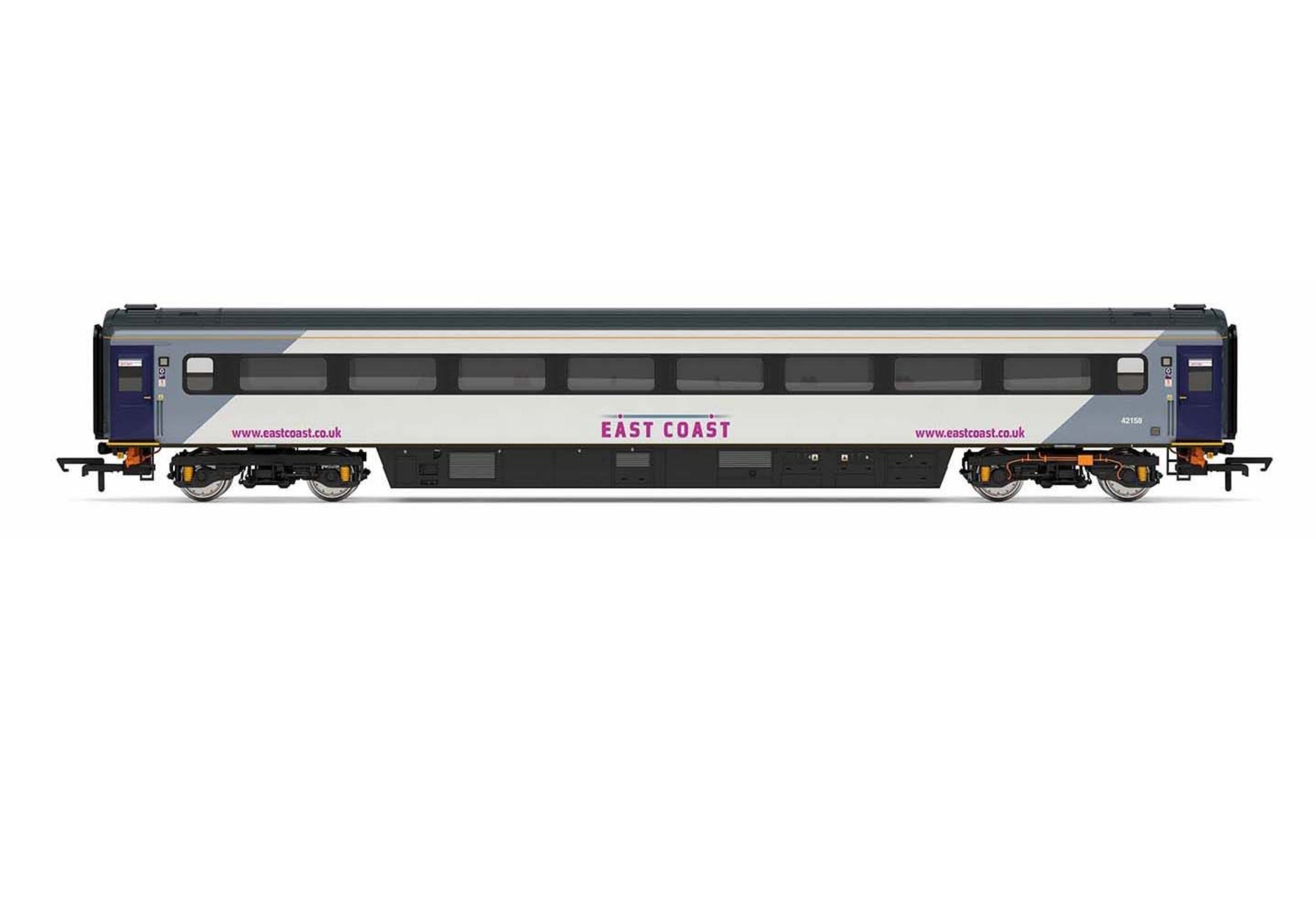 R40247C - East Coast, Mk3 Trailer Standard, 42158 - Era 10