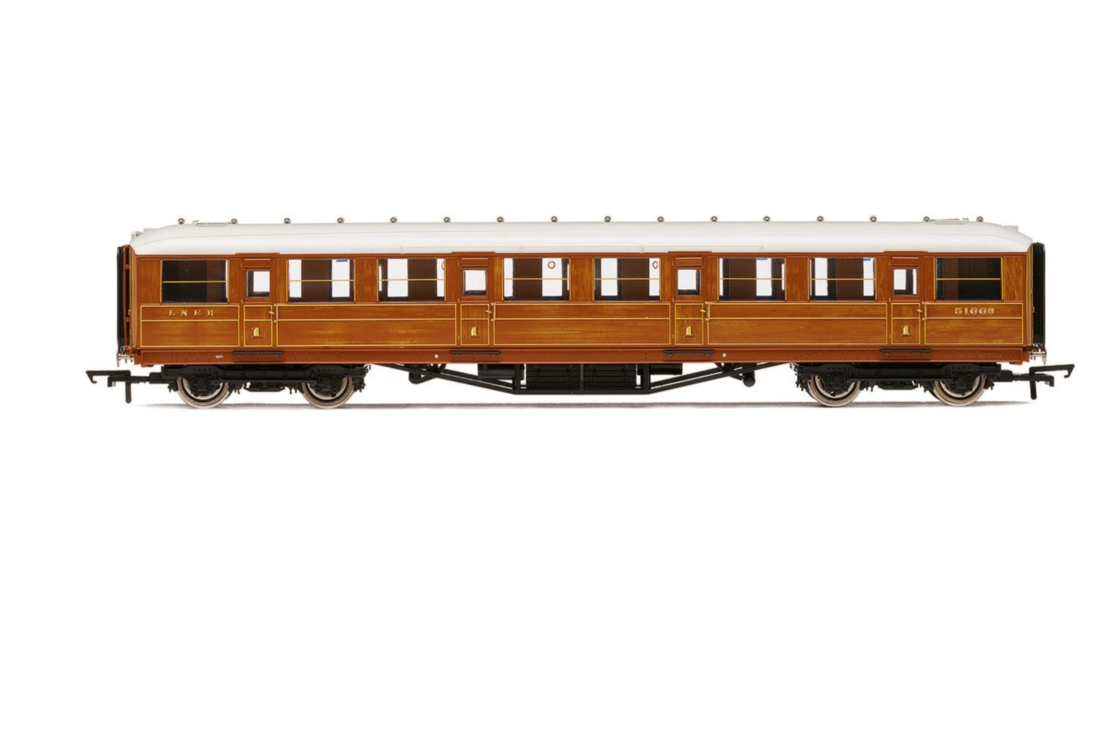 LNER Gresley Corridor Teak Coaches 1st Class 51668