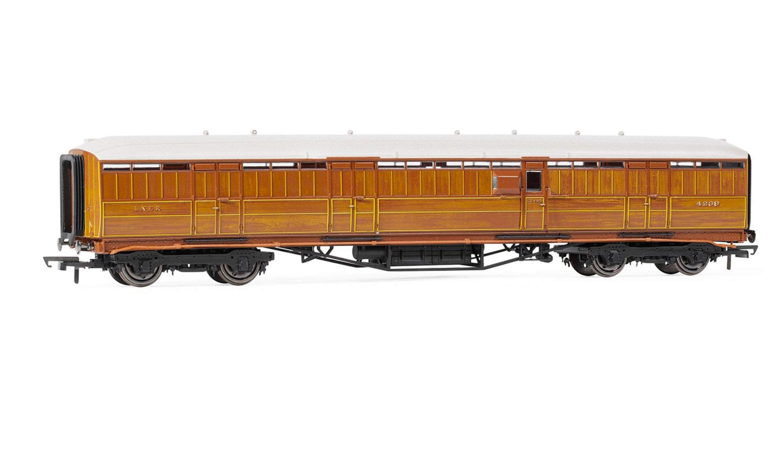 LNER Gresley Corridor Teak Coach Passenger Brake 4239