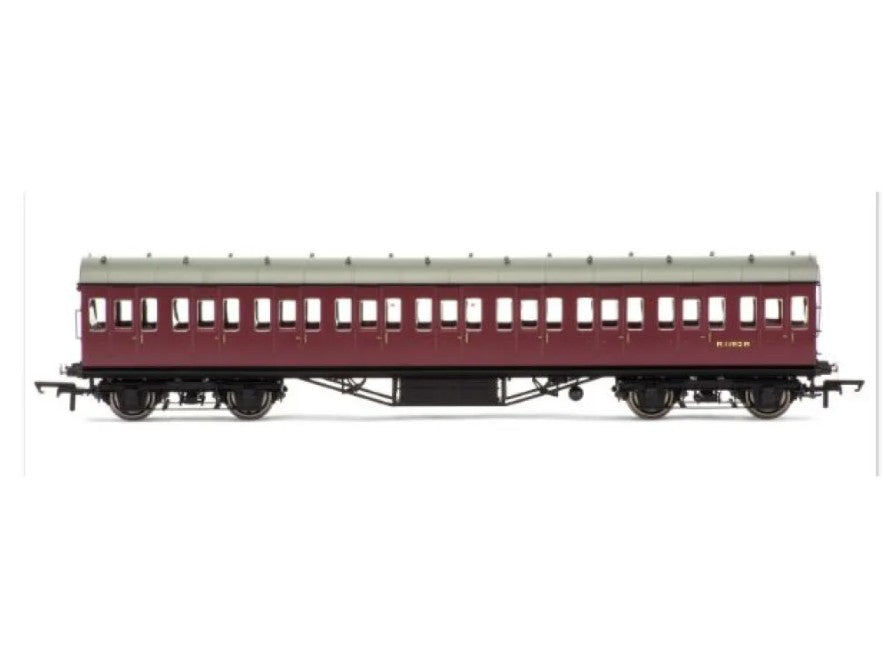 BR Ex LMS Non Corridor 3rd BR Maroon