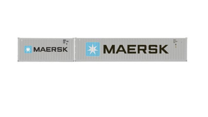 Safmarine & Maersk Pack 1 x 20' and 1 x 40' Containers