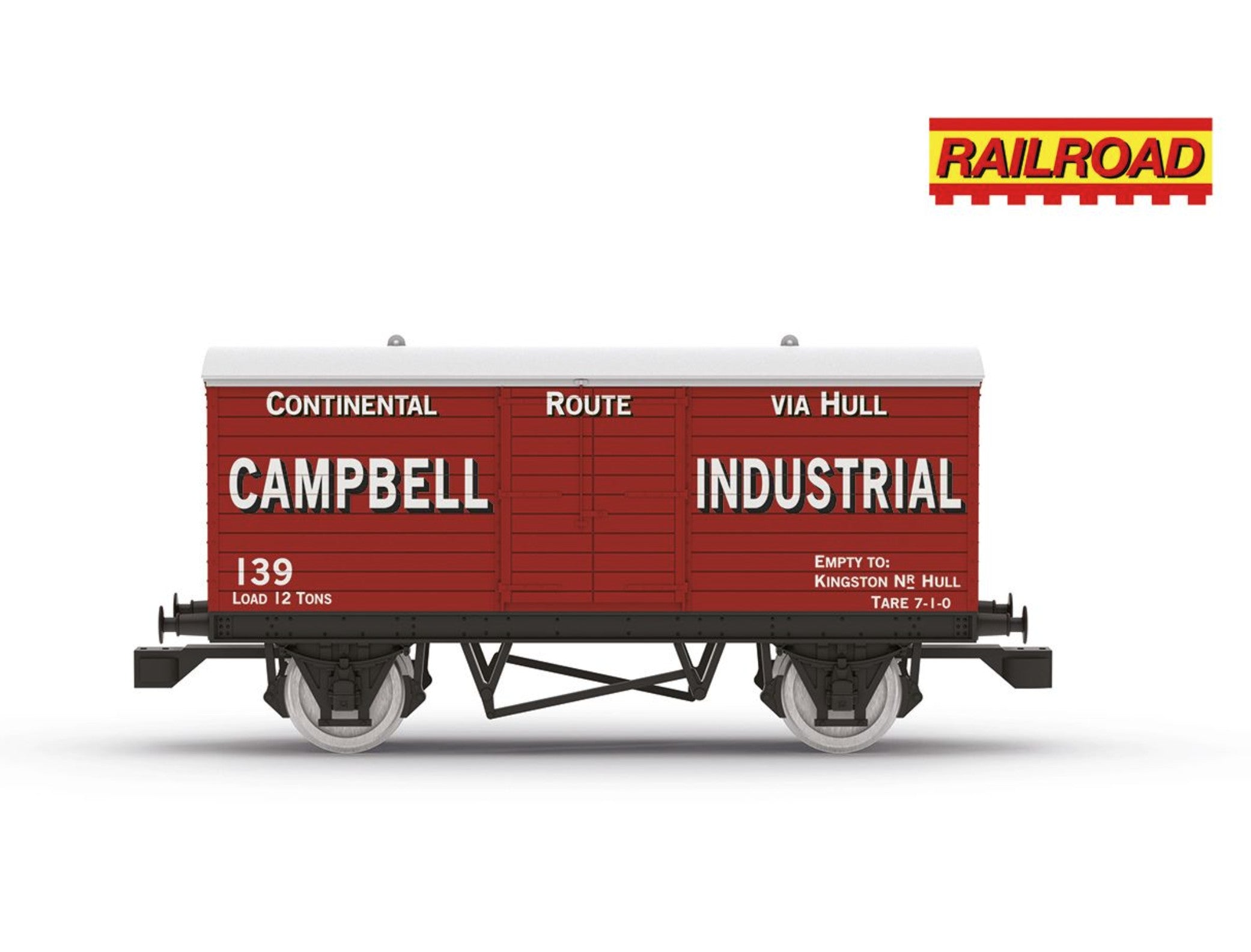 RailRoad Campbell Closed Van