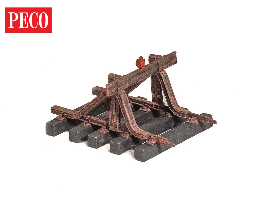 TT:120 Buffer Stop, Rail type -Pack of 4