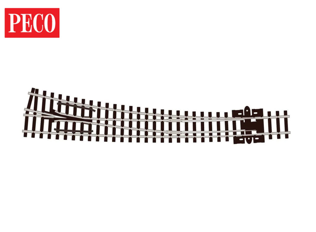 SL-386 - Curved Turnout, Large Radius, Right Hand