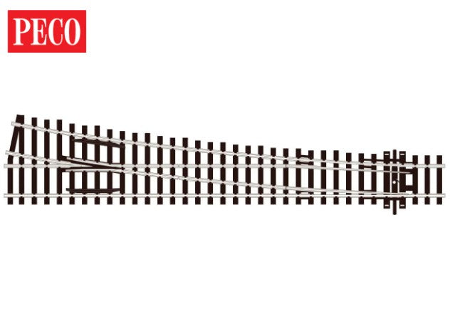 Code 80 - Large Radius Right Hand Turnout - Insulfrog