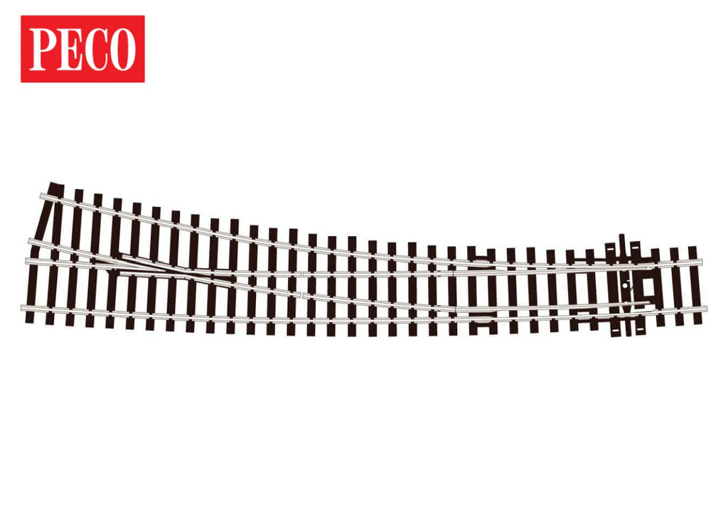 SL-E186 - Curved Turnout Double radius Right Hand