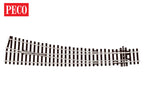SL-E186 - Curved Turnout Double radius Right Hand