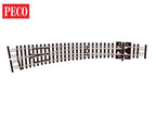 SL-E387F - Curved Turnout, Large Radius, Left Hand