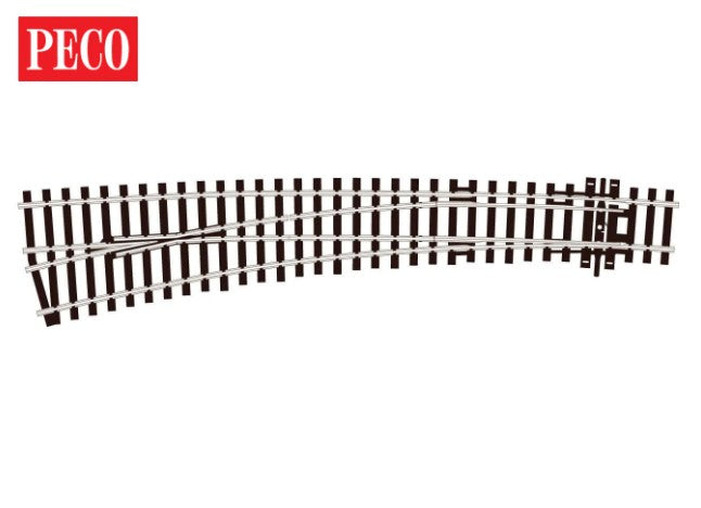 SL-E87 - Curved Double Radius Left Hand Turnout