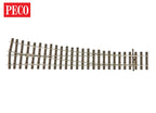 SL-U1188 - Bullhead OO Gauge RH Turnout - Large Radius
