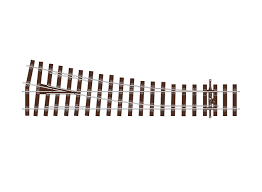 Code 75 Bullhead Medium Radius Turnout Right Hand