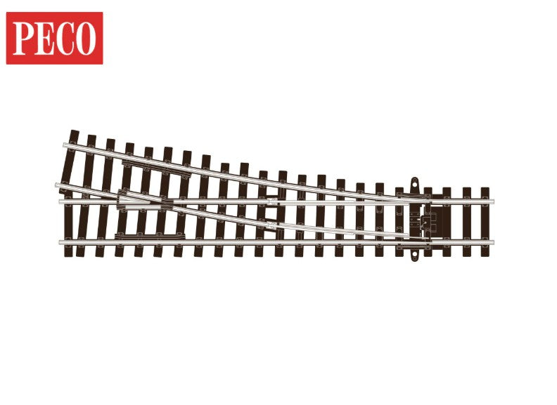 TT:120 Code 55 Small Radius Turnout R/H