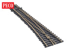 SL-U1295 - TT:120 C55 Turnout, Medium Radius, Right Hand, Unifrog