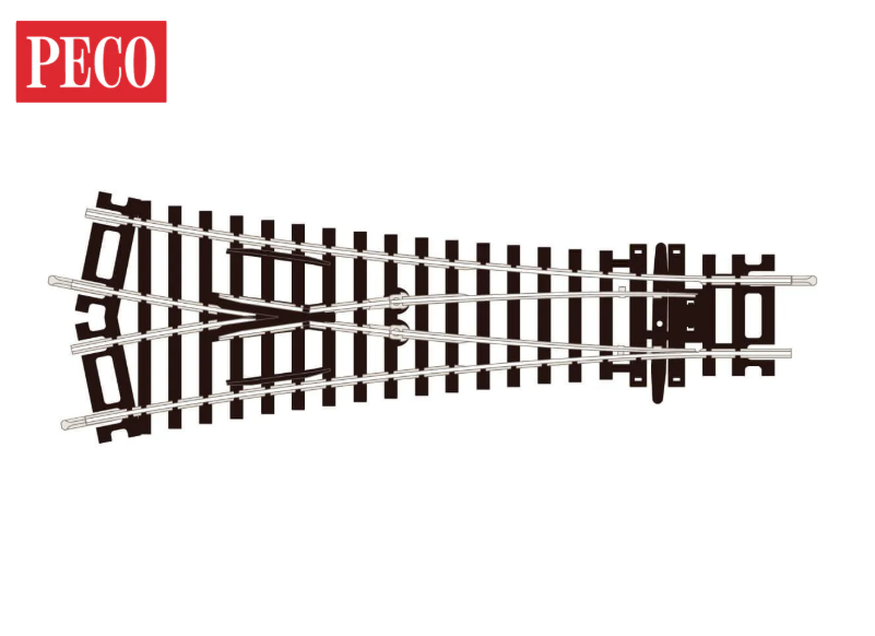 Medium Radius Y Turnout, Insulfrog