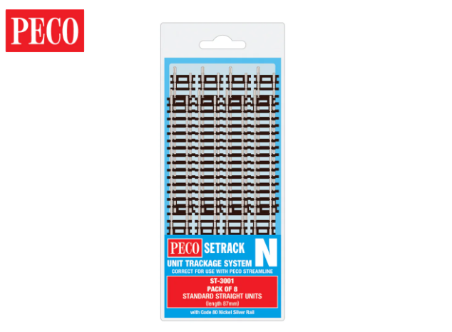 Standard Straight - Pack of 8