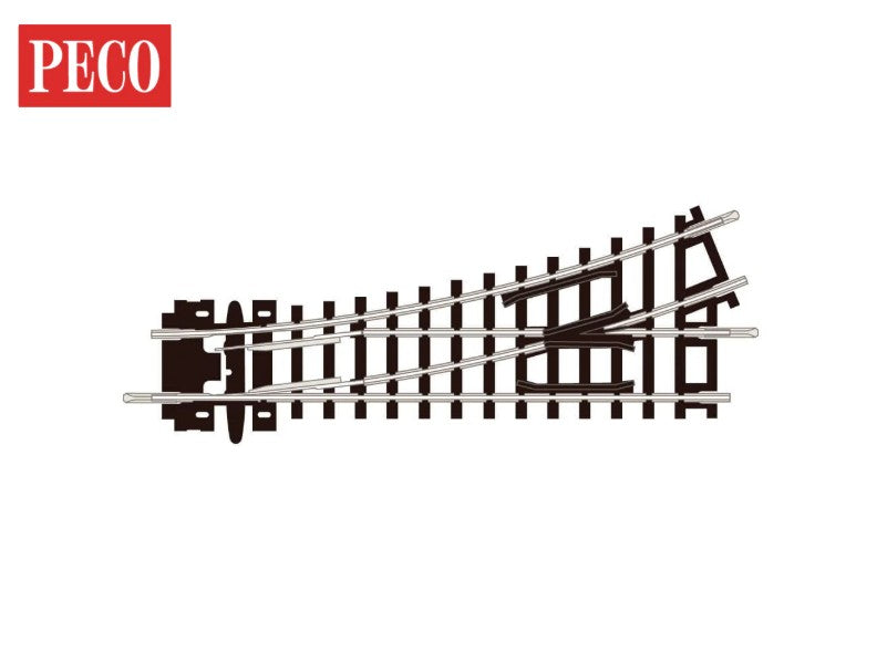 No.1 Radius, L/H Turnout, Insulfrog