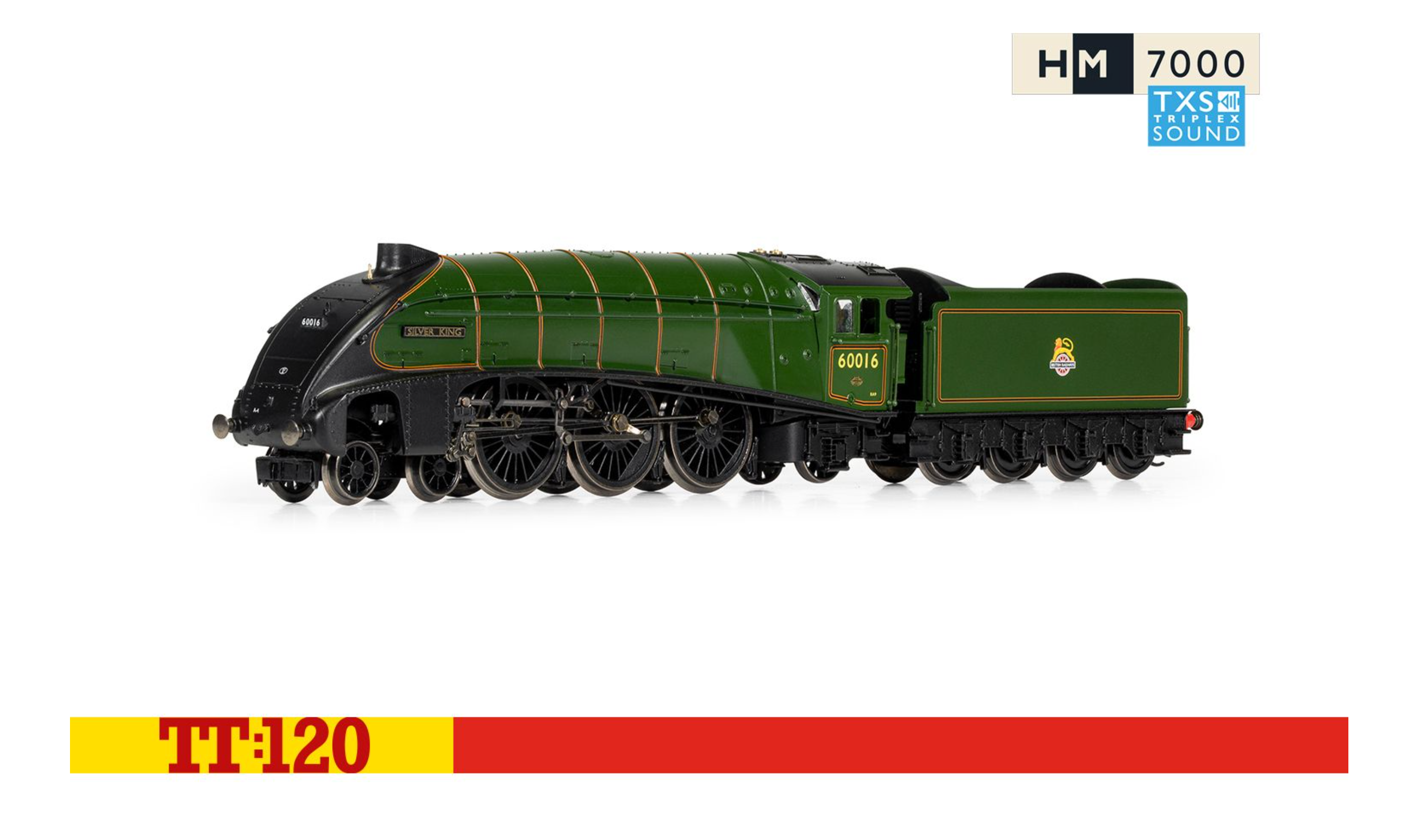 BR A4 4-6-2 60016 Silver King Era 4 Sound Fitted