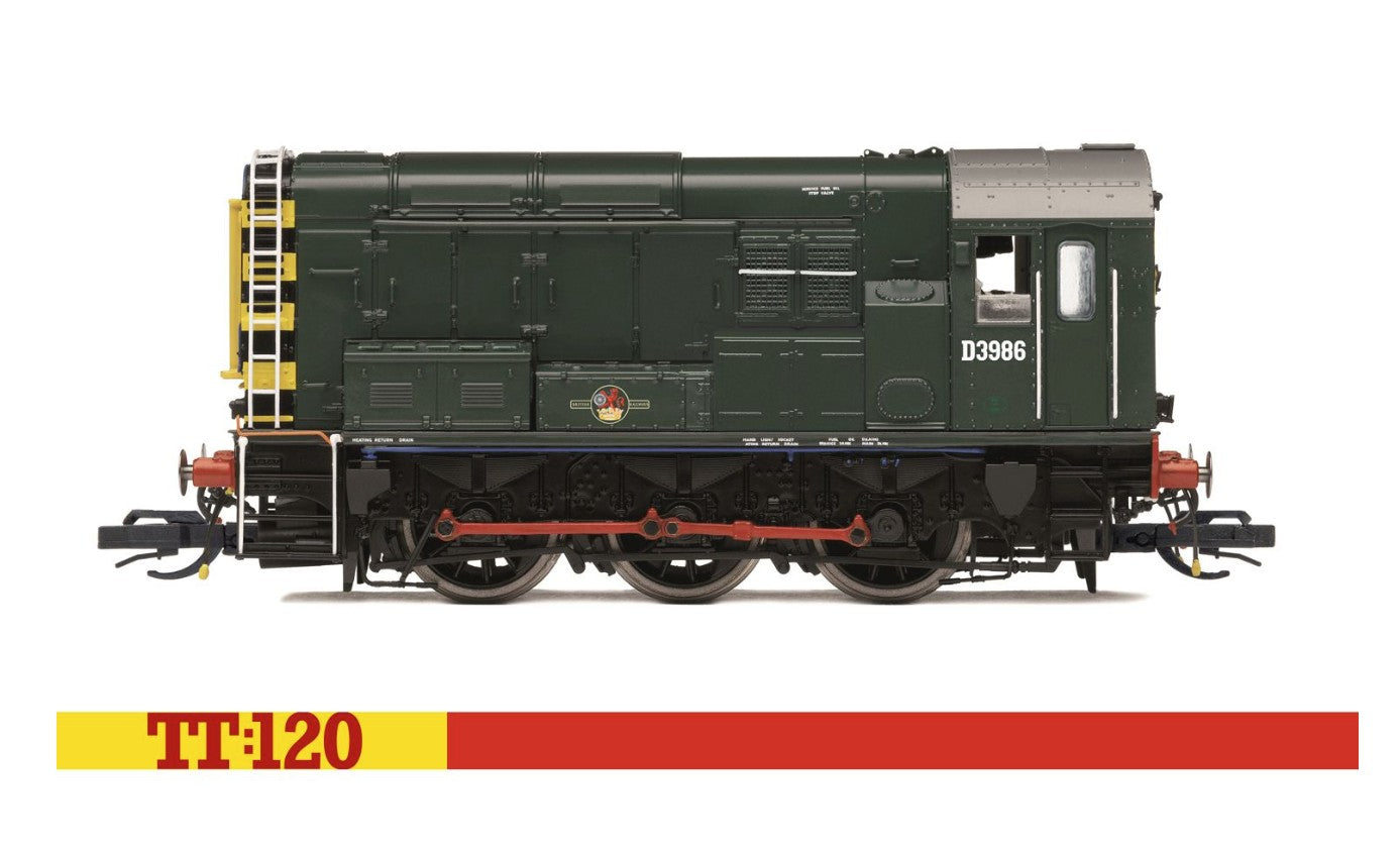 BR, Class 08, 0-6-0 D3986 - Era 5