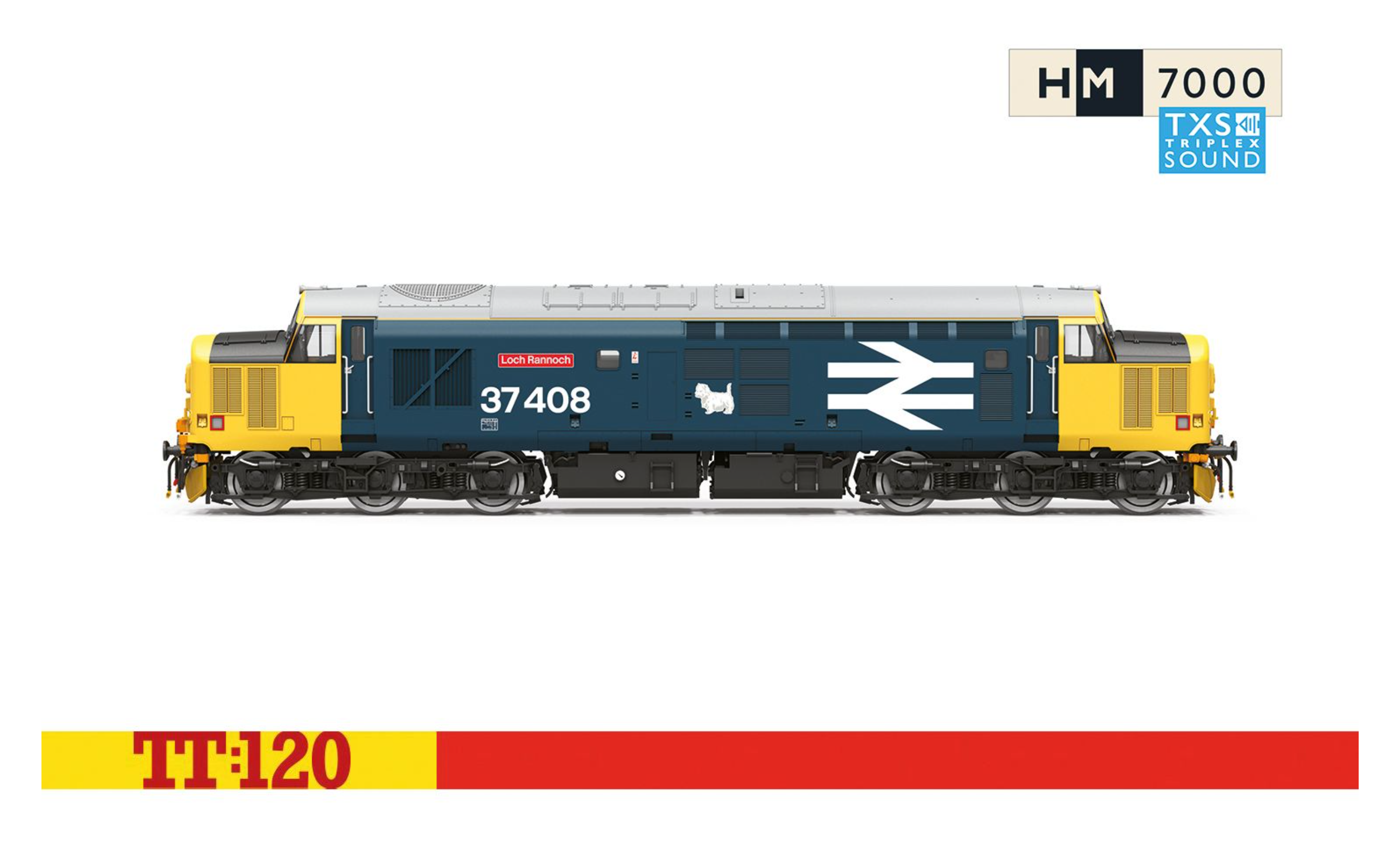 BR Class 37 Co-Co Diesel Electric Loch Rannoch 3740