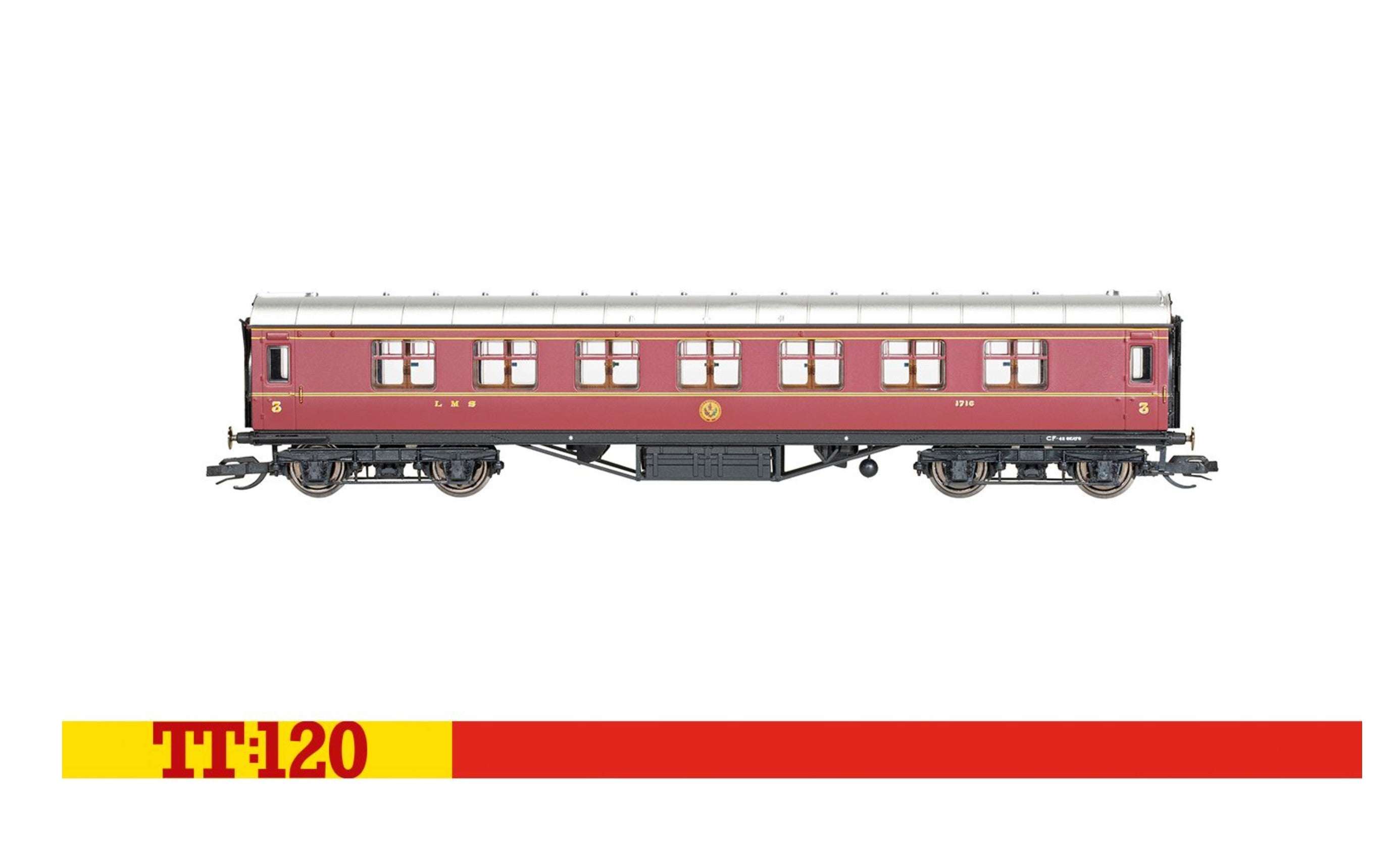 LMS 57' Corridor Third, 1716 - Era 3
