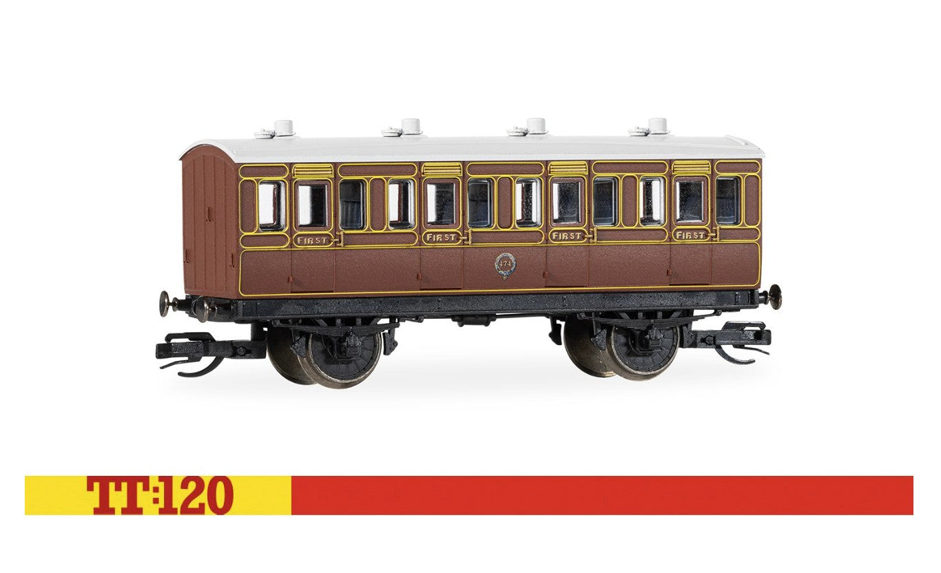 LB&SCR 4 Wheel '474' First Class Coach