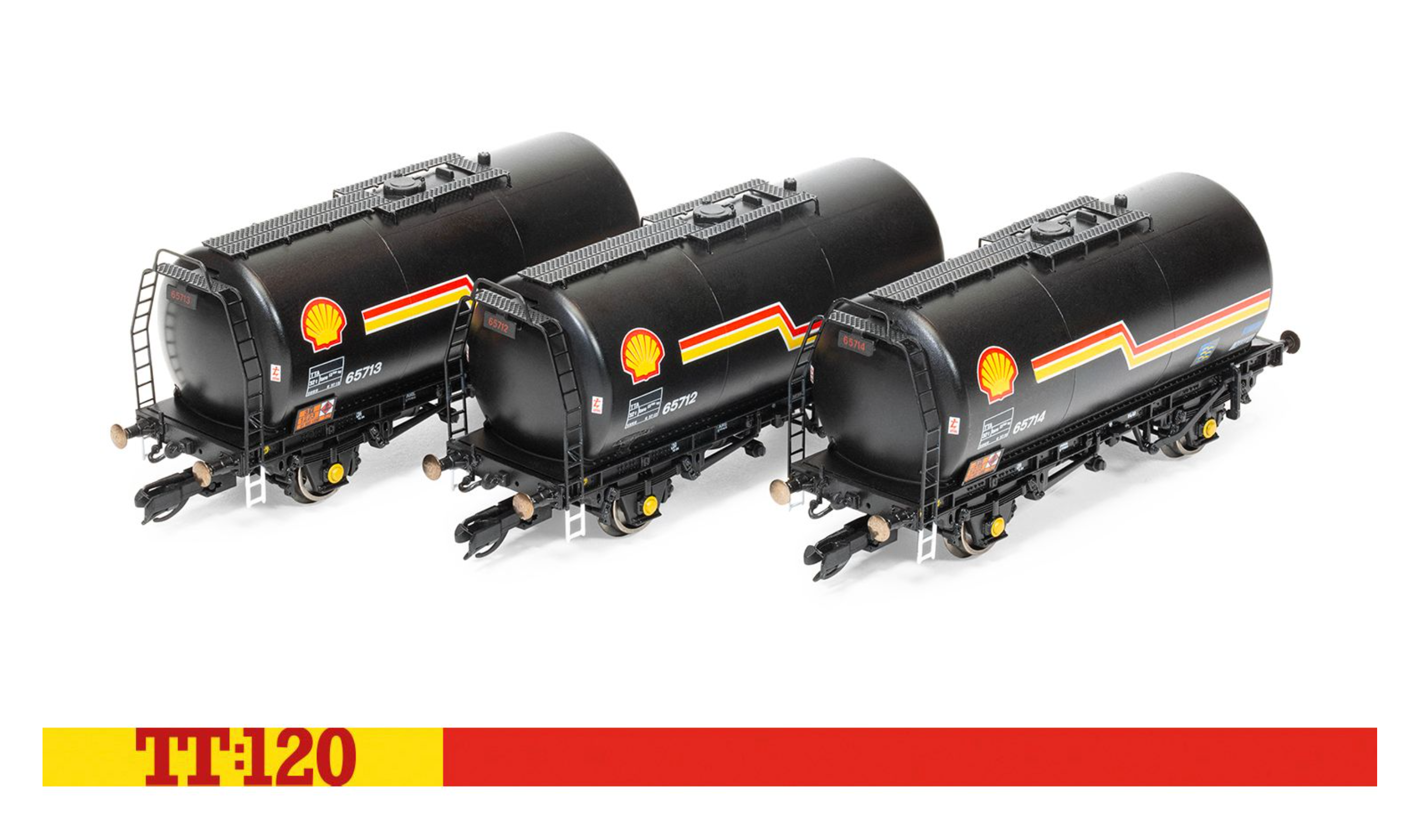 Shell TTA 35T Tank Wagon - 3 pack