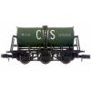 Dapol - 2F-031-021 - 6 Wheel Milk Tank CWS Green 4409