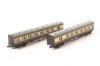 Dapol - 2P-003-000 - B Set Coach Twin Pack GWR Crest