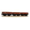 Bachmann - 33-091A - 5 Plank China Clay 3-Wagon Pack BR Bauxite Early with Tarp. Covers